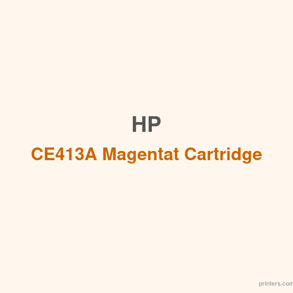 HP CE413A - 適用於 HP LaserJet Pro 300 color M351a, HP LaserJet Pro 400 color M451dn - Printers.com.hk