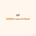 HP CE505A LaserJet Black Print Cartridge - 香港原裝行貨 Printers.com.hk
