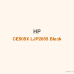 HP CE505X LJP2055 Black Print Cartridge - 香港原裝行貨 Printers.com.hk