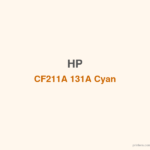 HP CF211A 131A Cyan Cartridge - 香港原裝行貨 Printers.com.hk