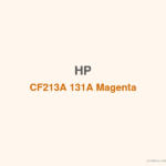 HP CF213A 131A Magenta Cartridge - 香港原裝行貨 Printers.com.hk