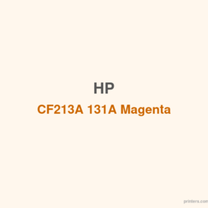 HP CF213A 131A Magenta Cartridge - 香港原裝行貨 Printers.com.hk