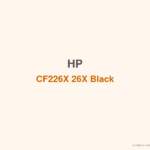HP CF226X 26X Black LaserJet Toner Cartridge - 香港原裝行貨 Printers.com.hk