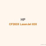 HP CF283X LaserJet 83X Black Toner Cartridge - 香港原裝行貨 Printers.com.hk