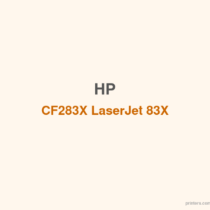 HP CF283X LaserJet 83X Black Toner Cartridge - 香港原裝行貨 Printers.com.hk