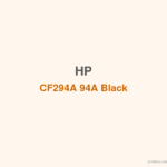 HP CF294A 94A Black Toner - 香港原裝行貨 Printers.com.hk