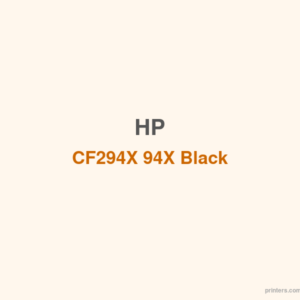 HP CF294X 94X Black Toner - 香港原裝行貨 Printers.com.hk
