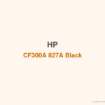 HP CF300A 827A Black LaserJet Toner Cartridge - 香港原裝行貨 Printers.com.hk