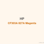HP CF303A 827A Magenta LaserJet Toner Cartridge - 香港原裝行貨 Printers.com.hk