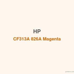 HP CF313A 826A Magenta LaserJet Toner Cartridge - 香港原裝行貨 Printers.com.hk