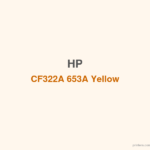 HP CF322A 653A Yellow LaserJet Toner Cartridge - 香港原裝行貨 Printers.com.hk