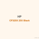 HP CF325X 25X Black LaserJet Toner Cartridge - 香港原裝行貨 Printers.com.hk