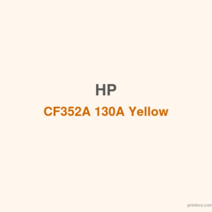 HP CF352A 130A Yellow Toner Cartridge - 香港原裝行貨 Printers.com.hk