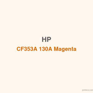 HP CF353A 130A Magenta Toner Cartridge - 香港原裝行貨 Printers.com.hk