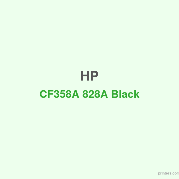 HP CF358A 828A Black LaserJet Drum - 香港原裝行貨 Printers.com.hk