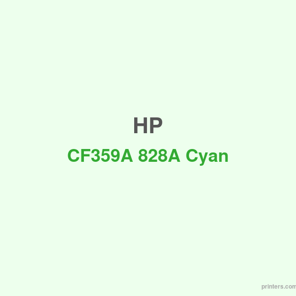 HP CF359A 828A Cyan LaserJet Drum - 香港原裝行貨 Printers.com.hk