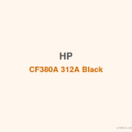 HP CF380A 312A Black LaserJet Toner Cartridge - 香港原裝行貨 Printers.com.hk
