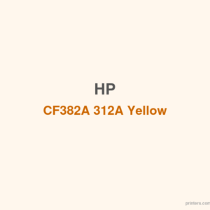 HP CF382A 312A Yellow LaserJet Toner Cartridge - 香港原裝行貨 Printers.com.hk