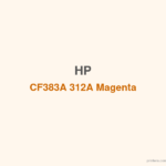 HP CF383A 312A Magenta LaserJet Toner Cartridge - 香港原裝行貨 Printers.com.hk