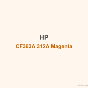 HP CF383A 312A Magenta LaserJet Toner Cartridge - 香港原裝行貨 Printers.com.hk