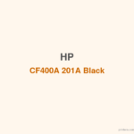 HP CF400A 201A Black LaserJet Toner Cartridge - 香港原裝行貨 Printers.com.hk