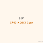 HP CF401X 201X Cyan LaserJet Toner Cartridge - 香港原裝行貨 Printers.com.hk