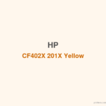 HP CF402X 201X Yellow LaserJet Toner Cartridge - 香港原裝行貨 Printers.com.hk