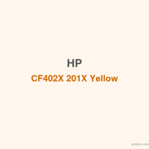 HP CF402X 201X Yellow LaserJet Toner Cartridge - 香港原裝行貨 Printers.com.hk