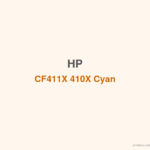 HP CF411X 410X Cyan LaserJet Toner Cartridge - 香港原裝行貨 Printers.com.hk