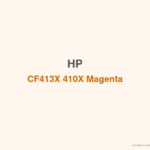 HP CF413X 410X Magenta LaserJet Toner Cartridge - 香港原裝行貨 Printers.com.hk
