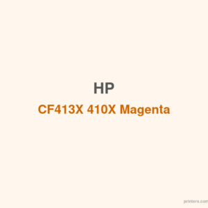 HP CF413X 410X Magenta LaserJet Toner Cartridge - 香港原裝行貨 Printers.com.hk