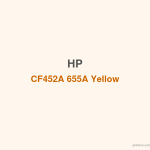 HP CF452A 655A Yellow LaserJet Toner Cartridge - 香港原裝行貨 Printers.com.hk