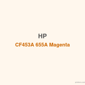 HP CF453A 655A Magenta LaserJet Toner Cartridge - 香港原裝行貨 Printers.com.hk