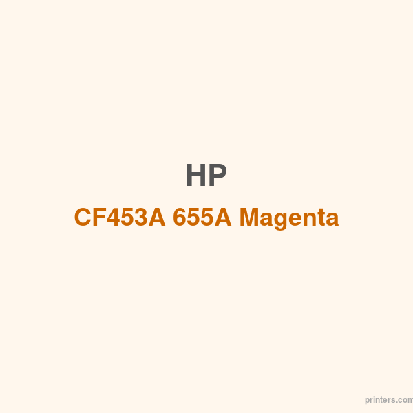 HP CF453A 655A Magenta LaserJet Toner Cartridge - 香港原裝行貨 Printers.com.hk