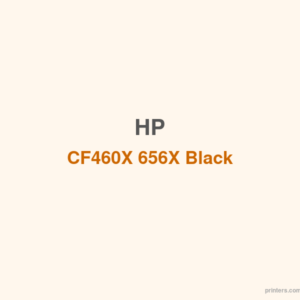 HP CF460X 656X Black LaserJet Toner Cartridge - 香港原裝行貨 Printers.com.hk