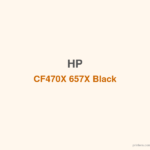 HP CF470X 657X Black LaserJet Toner Cartridge - 香港原裝行貨 Printers.com.hk