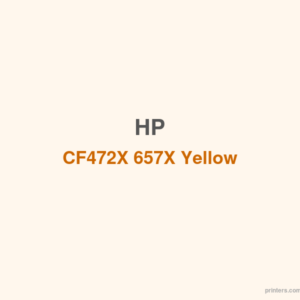 HP CF472X 657X Yellow LaserJet Toner Cartridge - 香港原裝行貨 Printers.com.hk