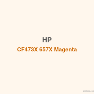 HP CF473X 657X Magenta LaserJet Toner Cartridge - 香港原裝行貨 Printers.com.hk