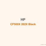 HP CF500X 202X Black LaserJet Toner Cartridge - 香港原裝行貨 Printers.com.hk
