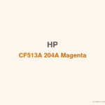 HP CF513A 204A Magenta LaserJet Toner Cartridge - 香港原裝行貨 Printers.com.hk