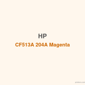 HP CF513A 204A Magenta LaserJet Toner Cartridge - 香港原裝行貨 Printers.com.hk