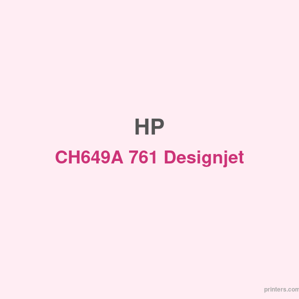 HP CH649A 761 Designjet Maintenance Cartridge - 香港原裝行貨 Printers.com.hk