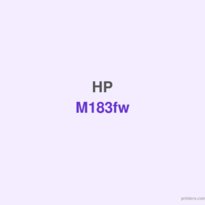 HP Color LaserJet Pro MFP M183fw - 香港原裝行貨 Printers.com.hk