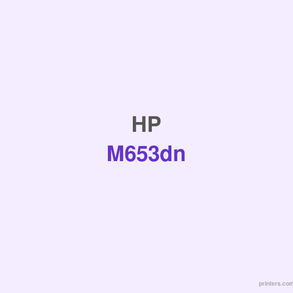 HP Color LaserJet Enterprise M653dn - 香港原裝行貨 Printers.com.hk