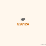 HP Q2612A 12A Black Cartridge - 香港原裝行貨 Printers.com.hk