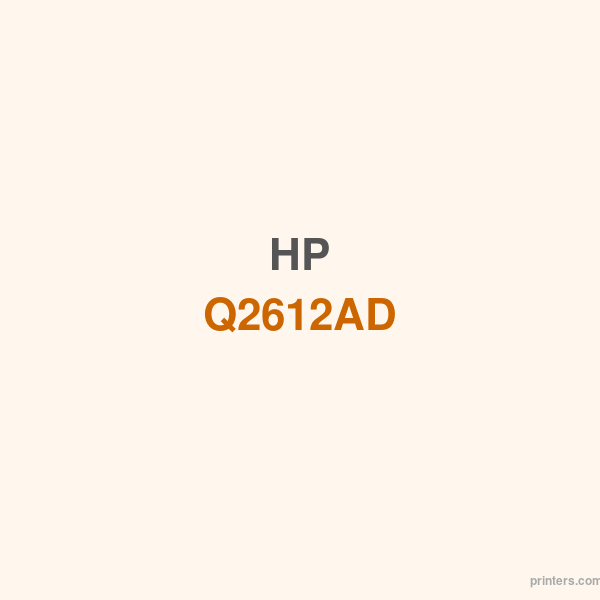 HP Q2612AD 12A Cartridge Dual Pack - 香港原裝行貨 Printers.com.hk