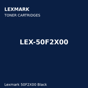Lexmark 50F2X00 超高容量黑色碳粉匣 (原裝) - 香港原裝行貨 Printers.com.hk