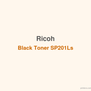 Ricoh Black Toner SP201Ls - 香港原裝行貨 Printers.com.hk