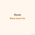 Ricoh Black toner For SP3300DN - 香港原裝行貨 Printers.com.hk