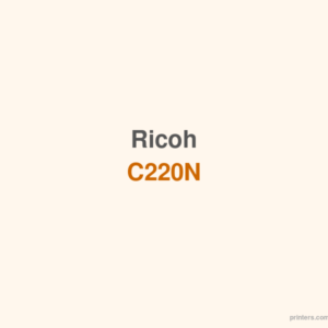 Ricoh Yellow toner For SP C220N - 香港原裝行貨 Printers.com.hk
